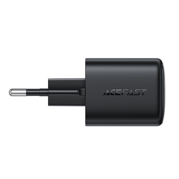Мережевий зарядний пристрій ACEFAST mini GaN USB-C fast charger Black ( ) KOS-37415 фото