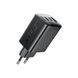 Мережевий зарядний пристрій ACEFAST A108 PD67W GaN (2*USB-C+USB-A) charger Black (6974316284048) KOS-34593 фото 4
