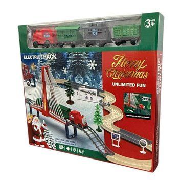 Потяг різдвяний електричний &ldquo;Merry Christmas&rdquo; (модель ) (24 шт) AXM-291177715937 фото