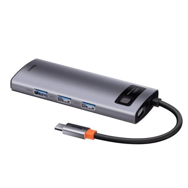 USB-хаб Baseus Metal Gleam Series Multifunctional （Type-C to. ) ( ) KOS-1903 фото
