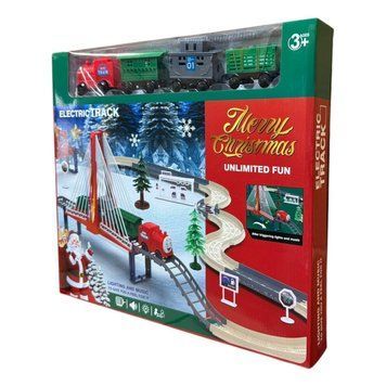 Потяг різдвяний електричний &ldquo;Merry Christmas&rdquo; (модель ) (24 шт) AXM-291177715981 фото