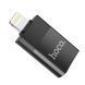 Адаптер HOCO UA17 iP Male to USB female USB2.0 adapter Black (6931474761989) KOS-16305 фото 6