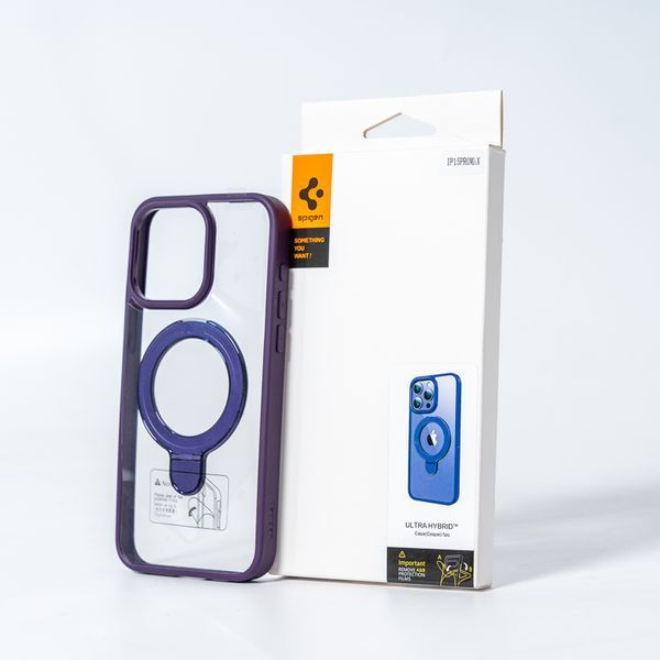 Чохол для смартфона Spigen AAA Magnetic Ring for Apple iPhone Purple ( ) KOS-9908 фото