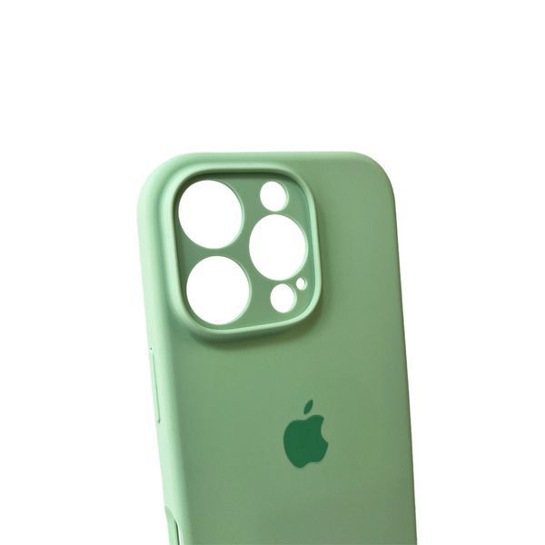 Чохол для смартфона Silicone Full Case AA Camera Protect for Apple iPhone 16 Pro Max 51,Avokado Green (FullAAi16PM-51) KOS-8878 фото