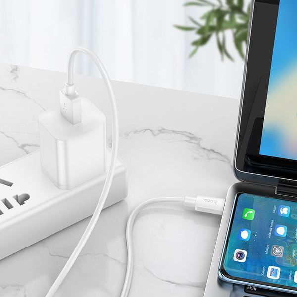 Кабель HOCO Hyper charging data cable Type-C White ( ) KOS-37152 фото